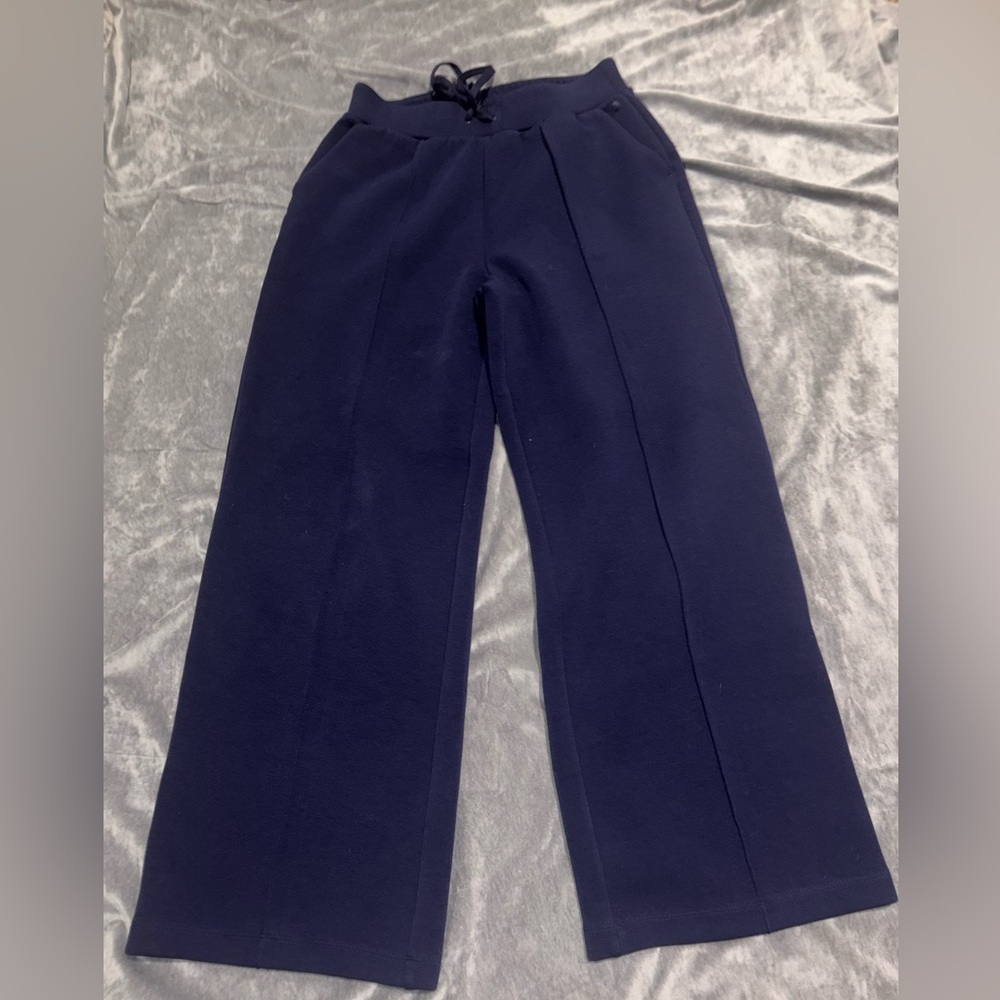 CALIA by Carrie Underwood Navy Wide Leg Pants
